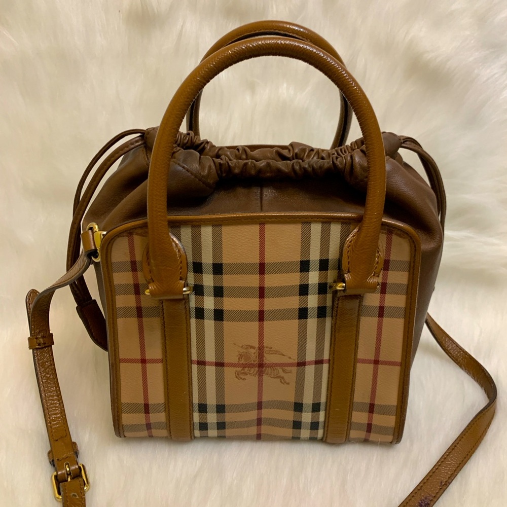 S O L Dburberry Two Way Draw String Bag - image 3